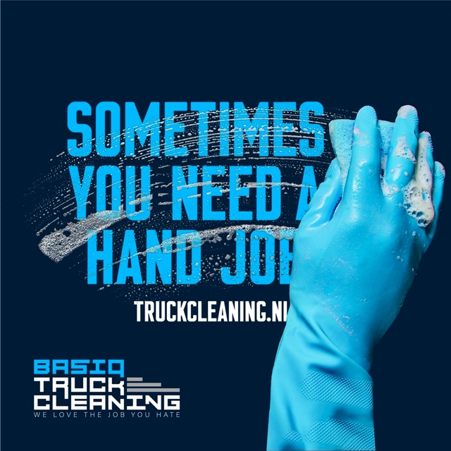 BasiqCleaning Design Socials Truck Cleaning Voorstel V